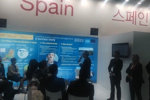 Acuamed presenta sus avances pioneros en materia de desalación y reutilización en el VII Foro Mundial del Agua