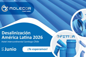 Molecor participar&aacute; en la Conferencia Internacional Desalinizaci&oacute;n Am&eacute;rica Latina 2026