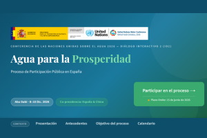 Espa&ntilde;a abre el proceso de participaci&oacute;n p&uacute;blica para el Di&aacute;logo Interactivo &laquo;Agua para la Prosperidad&raquo; de la UNWC 2026
