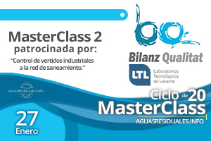 Bilanz Qualitat y Laboratorios Tecnológicos de Levante, patrocinadores de la Masterclass 2 sobre "Control de Vertidos Industriales al Saneamiento"