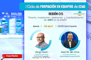 No te pierdas la Sesi&oacute;n 05 del "I Ciclo de Formaci&oacute;n online de Equipos de EDAR&rdquo; impartida por KUBOTA