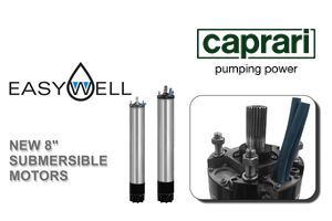 Nuevos motores sumergidos EASYWELL 8" de CAPRARI