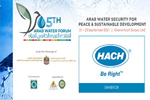 HACH participa en el 5th Arab Water Forum del 21 al 23 de septiembre en Dubai