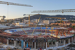 El nuevo estadio del FC Barcelona apuesta por el aprovechamiento de las aguas pluviales