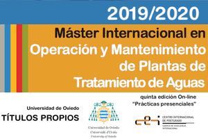 Continúa abierta la inscripción para el "Máster Internacional de Plantas de Tratamiento de Aguas de la UniOvi"