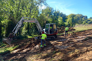 Asturias inicia las obras de saneamiento de Lleiguarda, en Belmonte de Miranda, con una inversión de 863.000€
