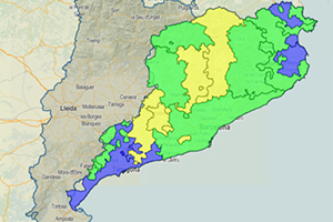 La ACA declara la alerta hidrológica en la cabecera del Ter, el Llobregat medio y el Anoia Gaià afectando a 135 municipios