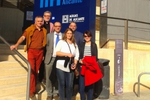 Expertos polacos en el ciclo integral del agua visitan las instalaciones de Aguas de Alicante para conocer su tecnología