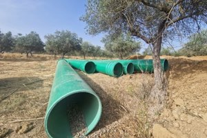 El futuro del saneamiento de agua ya es “verde” en Salteras