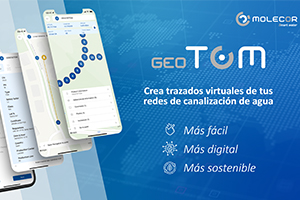 Consulta la localización e información de tus redes de canalización desde el móvil con geoTOM®