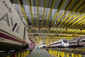 Renfe invierte 6,2 M€ para implantar un sistema de extracción y tratamiento de aguas residuales de los trenes de alta velocidad