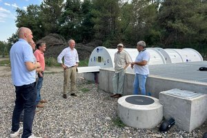 Finalizadas las obras de la nueva EDAR de Labuerda en Huesca que dará servicio a 750 h.e.
