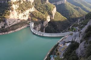 La Llosa del Cavall, el embalse más joven de las cuencas internas de Cataluña
