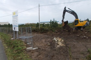 Reunión de seguimiento de las obras del Saneamiento de Ribeira en A Coruña con una inversión de 15,8 millones
