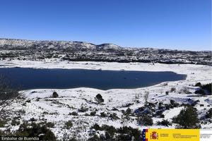 El volumen de agua en forma nieve de la CH del Tajo alcanza la cifra histórica de 245 hm3 tras el paso de Filomena