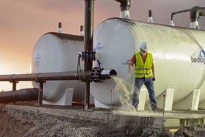 Las desaladoras de Tedagua comienzan a producir agua de riego en la isla de La Palma