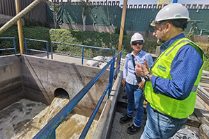 Canal de Isabel II implanta en Perú el sistema Vigía de rastreo y alerta de COVID-19 en aguas residuales
