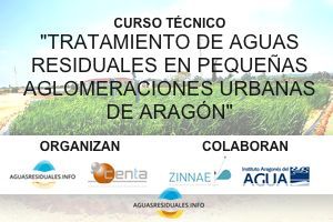 ¡Inscríbete ya! al curso de "Tratamiento de aguas residuales en pequeñas aglomeraciones urbanas de Aragón”