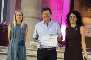 Jaime G&oacute;mez Hern&aacute;ndez recibe el Premio &ldquo;Custodio y Llamas&rdquo; por su trayectoria profesional en hidrogeolog&iacute;a