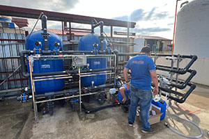 Filtros de arena en tratamiento de agua potable: cómo Adeagua logra una turbidez inferior a 1 NTU