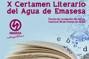 EMASESA lanza su "X Certamen Literario del Agua" para adultos