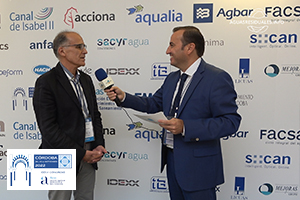 Charlamos con Rafael Marín Galvín, Coordinador del Grupo de Trabajo de Inspección y Control de Vertidos y Laboratorio de AEAS
