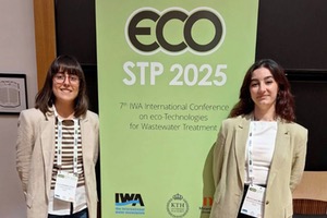 CALAGUA presenta sus avances en el tratamiento de aguas en Suecia, en el congreso internacional "ECOSTP 2025"
