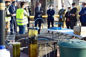 Enagás se interesa por la planta piloto de enriquecimiento de biogás de Facsa y Trovant Technology de la EDAR de Castelló