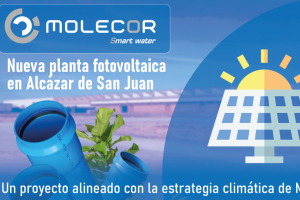 Molecor refuerza su compromiso clim&aacute;tico con una nueva planta de autoconsumo fotovoltaico