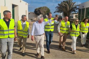 Avanzan a buen ritmo las obras de saneamiento y depuración que ACUAES construye en Lanzarote por 37,5 M€