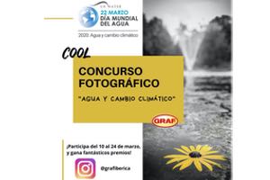 GRAF lanza un concurso fotográfico con motivo del Día Mundial del Agua bajo el lema "Agua y Cambio Climático"