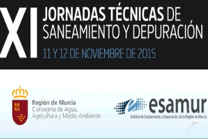 ESAMUR ultima los detalles para su "XI Jornadas Técnicas de Saneamiento y Depuración" el 11 y 12 de noviembre en Murcia