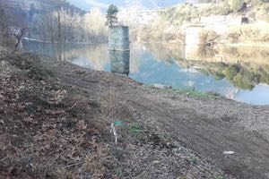 La ACA restaura el cauce del río Llobregat a su paso por Monistrol de Montserrat