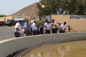 Perú se interesa por el sistema de depuración de aguas residuales de Lanzarote