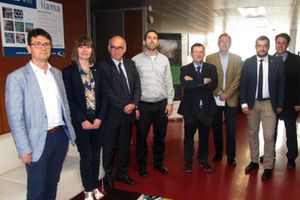 Una delegación de miembros del Parlamento de Francia se interesa por los proyectos de I+D+i del IIAMA