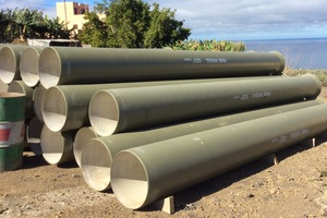 SAINT-GOBAIN PAM España contribuye a la mejora de la red de riego de Tazacorte en la isla de Palma