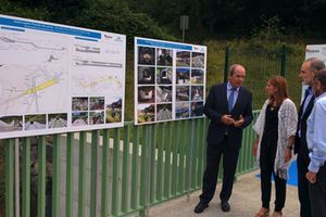 Inaugurado el by-pass de Undurraga que garantizará el abastecimiento del Bilbao metropolitano tras casi 12 M€ invertidos