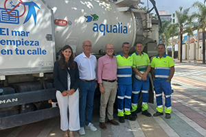 Más de 32.000 kilos de residuos extraídos de las alcantarillas de Lepe (Huelva) en lo que va de año