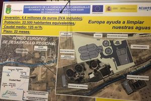 Aprobadas por 3,6 M€ las obras de la nueva EDAR de Consuegra en Toledo