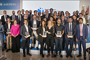 Aqualia, reconocida por su trayectoria preventiva en la X Edición de los Premios Asepeyo
