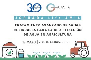 Los socios del LIFE AIMIA organizan una jornada para analizar el tratamiento de aguas residuales para su reutilización en la agricultura