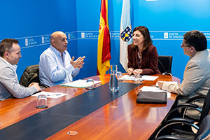 La Xunta de Galicia y el Ayuntamiento de Touro estudian la mejora del abastecimiento en el municipio