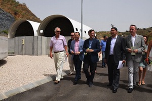 Inaugurada la nueva estación depuradora de Colmenar en Málaga que dará servicio a más de 3.200 habitantes