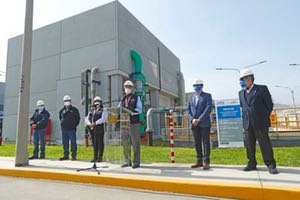 La planta de PROVISUR desarrollada por Tedagua recibe la visita del presidente de Perú, Francisco Sagasti