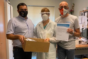 Xylem distribuye más de 100.000 protectores faciales a empleados de todo el mundo