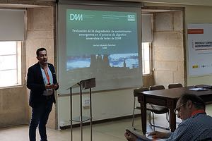 DAM presenta un estudio sobre degradación de contaminantes emergentes en la EDAR
