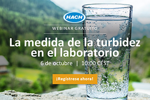 HACH presenta un nuevo Webinar sobre “La medida de la turbidez en el laboratorio”