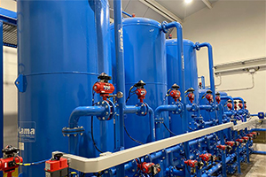 Los filtros de lecho en la aplicación de agua potable