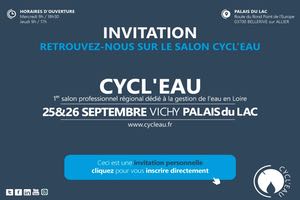 Molecor estará presente en el Salón "Cycl´eau Vichy 2019", 25 y 26 de septiembre en Bellerive sur Allier, Francia