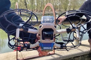 INAPDRON investiga sobre la aplicación de drones en la determinación del estado de redes y tuberías de agua